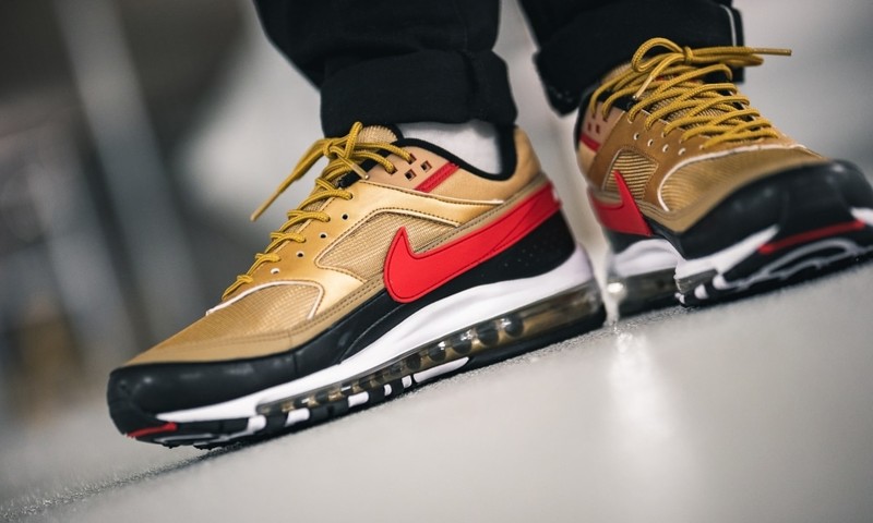Air max bw 97 gold hot sale